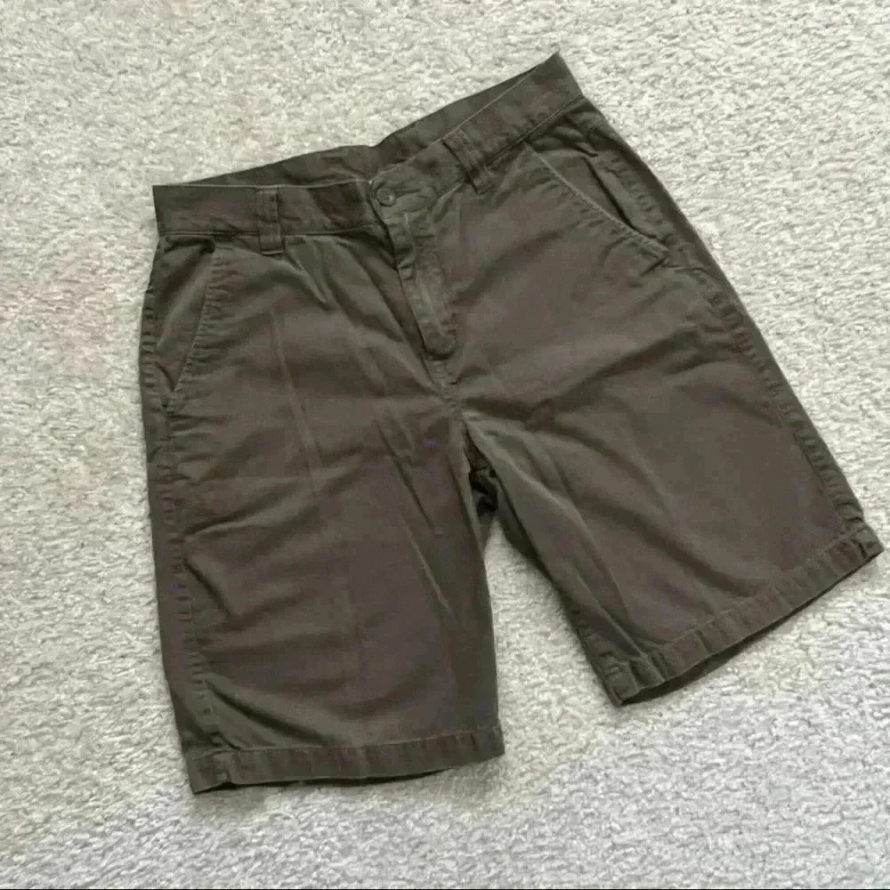 The North Face Men’s Shorts Olive Green Men’s Size 34 Long style#AU8W Outdoor